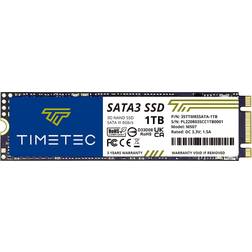 TIMETEC Timetec 1TB 3D NAND M.2 2280 SATA Internal Solid State Drive