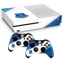 Everton Xbox One S Console & Controller Skin Set - Blue/White