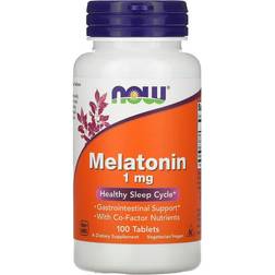 NOW Melatonin 1mg 100 Stk.