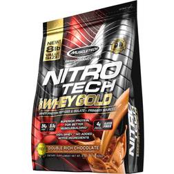 Muscletech Nitro 100% Whey Gold Double Rich Chocolate 8 Lbs.