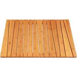 Toilettree Products Natural Bamboo Deluxe Shower Floor Skid