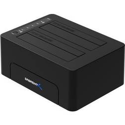 Sabrent USB 3.1 to SATA Dual Bay Hard Drive Docking Station