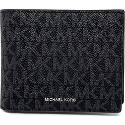 Kors Men s Cooper Billfold with Pocket Wallet Black PVC