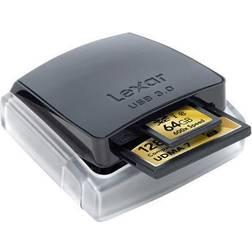 Lexar Professional USB 3.0 Dual Slot Reader, LRW307URBNA