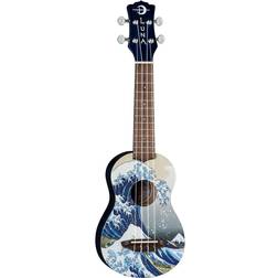 Luna Great Wave Soprano Ukulele Great Wave