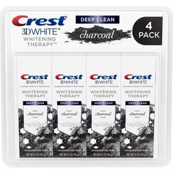 Procter & Gamble Crest 3D White Whitening Therapy Charcoal Deep Clean Fluoride Toothpaste Invigorating Mint ounce