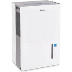 Ivation 35 Pint Energy Star Dehumidifier with Continuous Drain Hose Connector, Whites