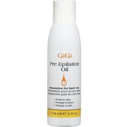 Gigi Pre-Epilation Oil 4oz 118ml Vegan Salons Direct