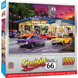 Masterpieces Cruisin Route 66 1000 Pieces