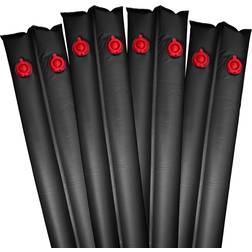 Pool Mate 4 ft. Black Double-Chamber Heavy-Duty Water Tubes for Winter Swimming Covers (4-Pack)