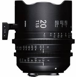 SIGMA Sigma 20mm T1.5 FF High-Speed Prime Lens, Feet, Sony E