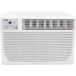 Koldfront 8,000 BTU 115-Volt Window Air Conditioner with Heat and Remote in White