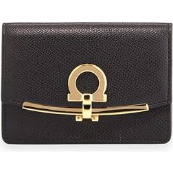 Ferragamo Gancino Clip Coin Pouch Nero