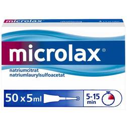 Microlax 5ml 50 st Stikkpiller