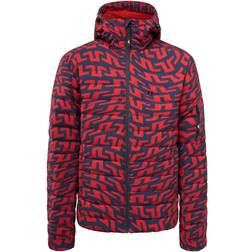 J.Lindeberg Thermic Pro Down Jacket Print - Bridge Swirl Red