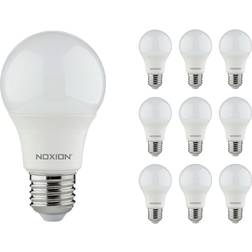 Noxion Fordelspakke 10x Lucent Classic LED E27 Pære matt 4.9W 480lm 830 varm hvid erstatter 40W