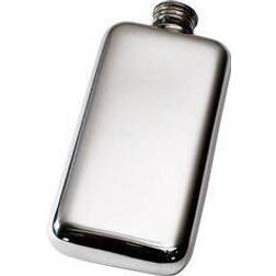 Wentworth Pewter 3oz Plain Pocket Flask - 854 Hip Flask