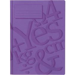 Creativ Company working folder, A4, violet, 100