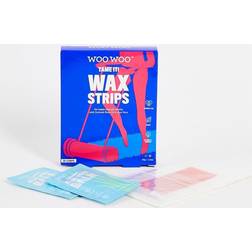 WooWoo Tame It! Bikini Wax Strips 10X Twin Strips+2 Wipes