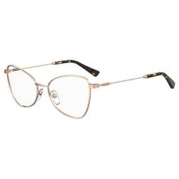 Moschino MOS574 DDB De Vue Femme Rose-Dorées (Seulement Monture)