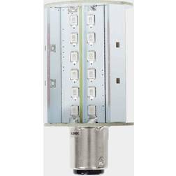 Nautec Lanterne LED pære BAY15D 35W rød/grøn