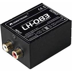 Omnitronic LH-083 Stereo Isolator RCA S