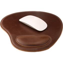 Londo Londo Leather Oval Mousepad with Wrist Rest