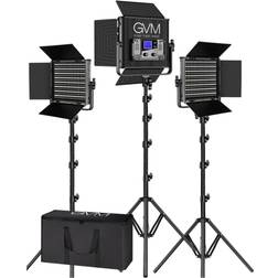 Joby GVM 50RS RGB Video 3-Lights Panel Kit