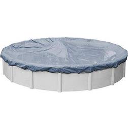 Robelle Value-Line 24 ft. Round Azure Blue Solid Above Ground Winter Pool Cover