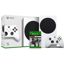 Microsoft 2020 New Xbox 512GB SSD Console White Xbox Console and Wireless Controller with Tomb Raider: Definitive Edition Full Game