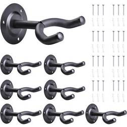 8Pcs Guitar Hanger Holder Hook Rack Stand Wall Mount Home Studio Display for Guitar Bass