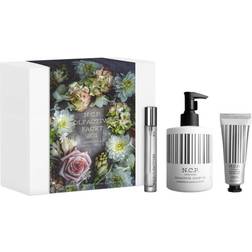N.C.P. Olfactives Facet 301 Jasmine & Sandalwood Set EdP 10ml + Hand Wash 300ml + Hand Cream 300ml