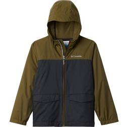 Columbia Boy's Rain-Zilla Jacket - Olive/Black