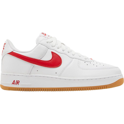 NIKE Air Force 1 Low Retro - White/University Red/Gum Yellow