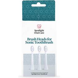 Spotlight Oral Care Sonic Replacement Heads 3-pack