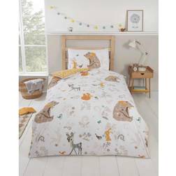 Rapport Home Single Studio Kids Woodland Friends Duvet Cover Set