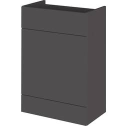 Hudson Reed Fusion wc Unit 600mm Wide Gloss Grey