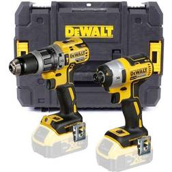 Dewalt DCK266 18v Brushless DCD796 Combi Drill DCF887 Impact Driver Bare Tstak