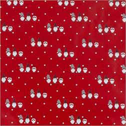 Creativ Company Gavepapir Næsenisse B 50 cm 80 g Rød 5 m