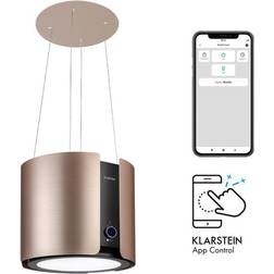 Klarstein Smart, Island Extractor, Oro, Trasparente