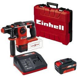 Einhell Cordless Brushless 4 Function SDS Drill Power X Change 18v Herocco 3ah