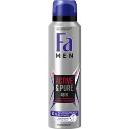 FA Men Active & Pure Deodorant 150ml