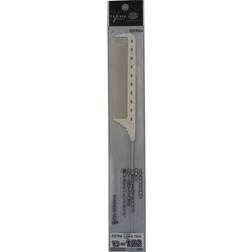 YS Park Extra Long Tail Comb 122 White ProHairTools