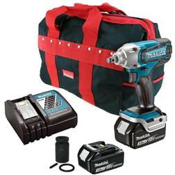 Makita DTW190RX2 18v Cordless LXT 1/2" Scaffolders Impact Wrench Kit 2 x 3.0ah