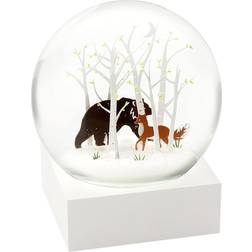 Cool Snow Globes Fox & Bear Decorative Item