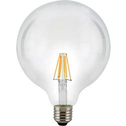 Sylvania E27 8W 827 LED-globlampa, klar