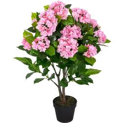 Homescapes Cream Hydrangea Artificial Artificial Plant