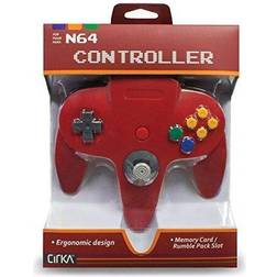 cirKa controller for N64 (Red)