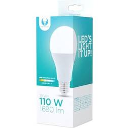 Forever Light LED-Lampa E27, A65, 18W, 230V, 4500K, Vit neutral