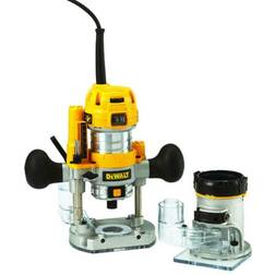 Dewalt 110v 1/4' Corded Plunge Fixed Base 2